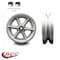 Service Caster SCC -6" Semi Steel Cast Iron V-Groove Wheel Only w/Ball Bearing -1200 lbs Cpty SCC-VGB620 - alternate 1